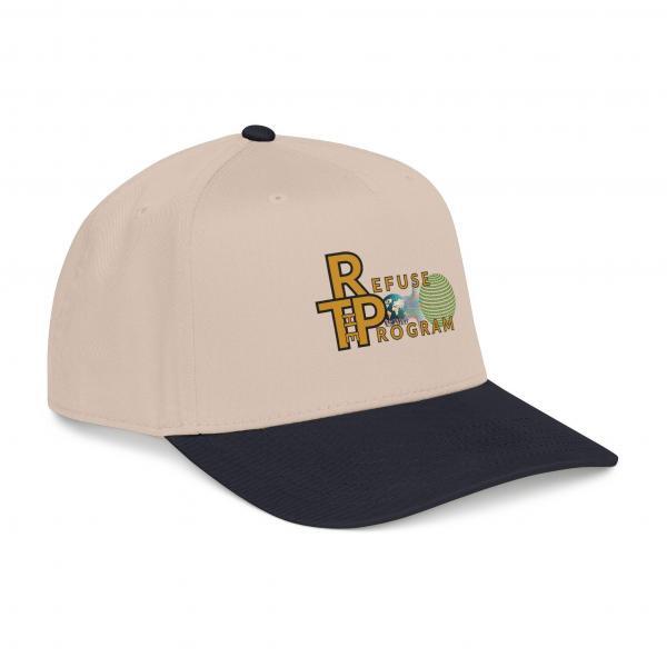 Unisex Refuse the Program Gold Logo Standard Adjustable Size Baseball Cap