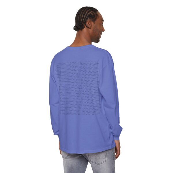 Save the Planet with I Refuse to be Programmed Monogram Long-Sleeve Cotton Shirt for Men