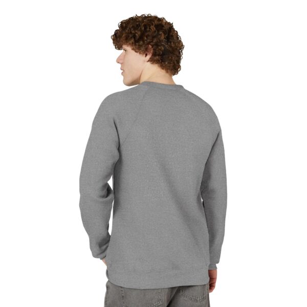 Refuse the Program with IR2BP White Monogram on Back Sponge Fleece Heavy Weight Sweatshirt for Men