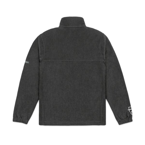 Refuse the Program Athletic Fit Embroidered RTP White Logo Unisex Fleece Jacket by Columbia