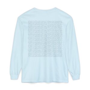 Save the Planet with I Refuse to be Programmed Monogram Long-Sleeve Cotton Shirt for Men - Image 26