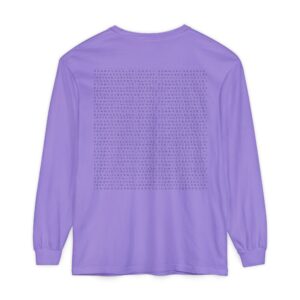 Save the Planet with I Refuse to be Programmed Monogram Long-Sleeve Cotton Shirt for Men - Image 42