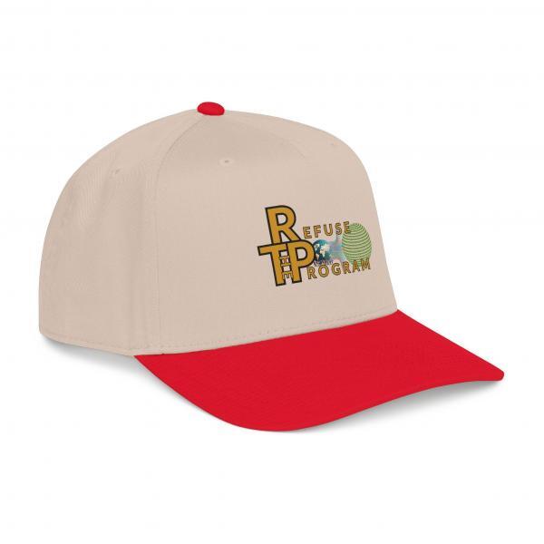 Unisex Refuse the Program Gold Logo Standard Adjustable Size Baseball Cap