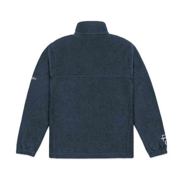 Refuse the Program Athletic Fit Embroidered RTP White Logo Unisex Fleece Jacket by Columbia