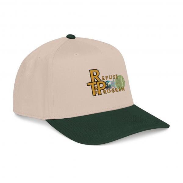 Unisex Refuse the Program Gold Logo Standard Adjustable Size Baseball Cap