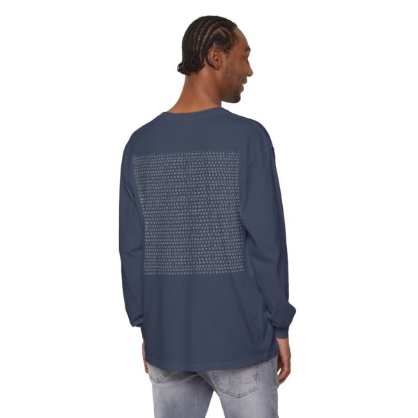 Save the Planet with I Refuse to be Programmed Monogram Long-Sleeve Cotton Shirt for Men