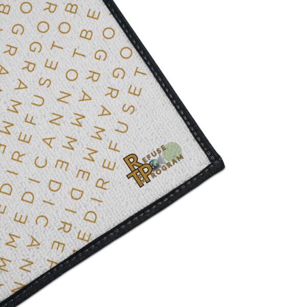 Refuse the Program I Refuse to be Programmed Heavy Duty Bathroom Floor Mat