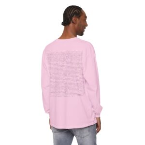 Save the Planet with I Refuse to be Programmed Monogram Long-Sleeve Cotton Shirt for Men - Image 52