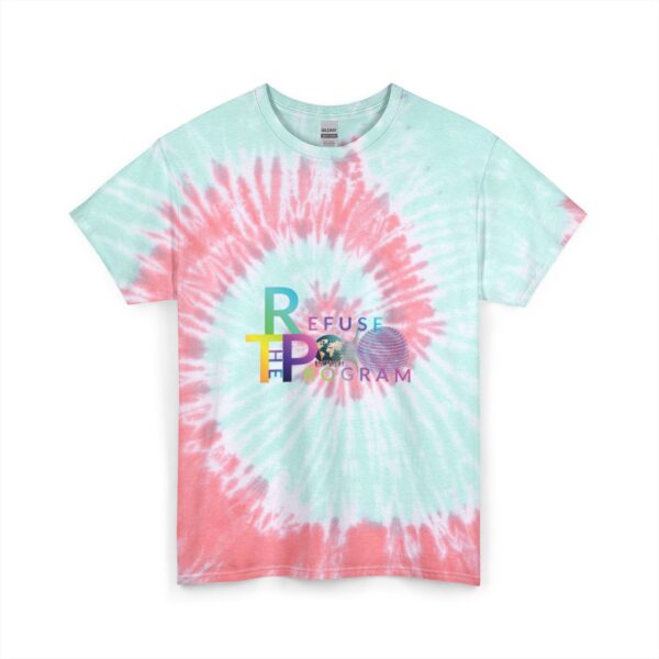 Refuse the Program/Save the Planet Fusion TieDye Premium Cotton Shirt