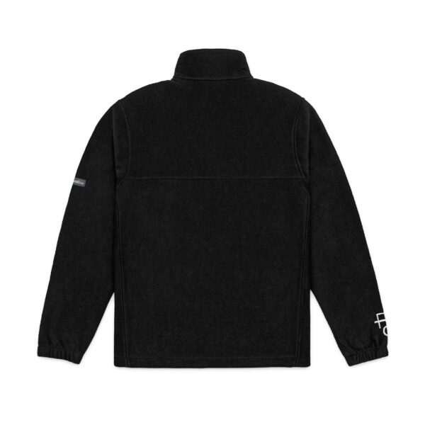 Refuse the Program Athletic Fit Embroidered RTP White Logo Unisex Fleece Jacket by Columbia