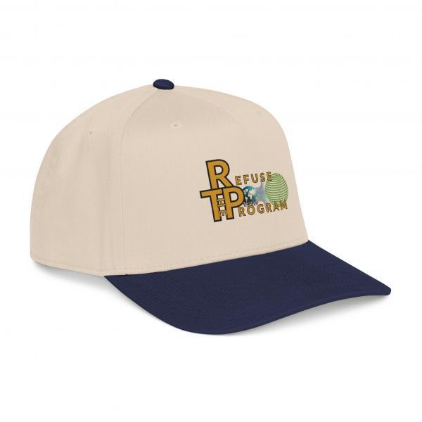 Unisex Refuse the Program Gold Logo Standard Adjustable Size Baseball Cap