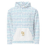 all over print unisex cotton hoodie white front 695951e3c1159