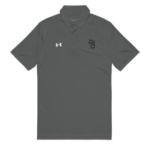 under armour mens polo shirt grey front 695634bef2a20