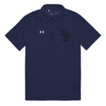 under armour womens polo shirt navy front 695b45922c7be
