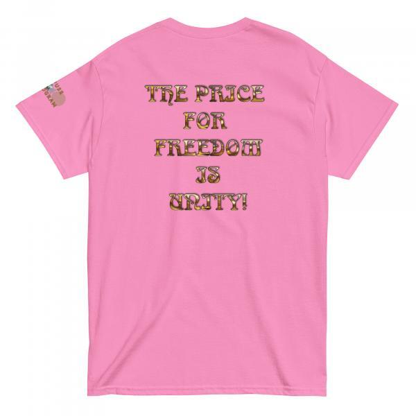 Unisex Refuse the Program "The Price for Freedom is Unity" Slogan Graphic Print Shirt