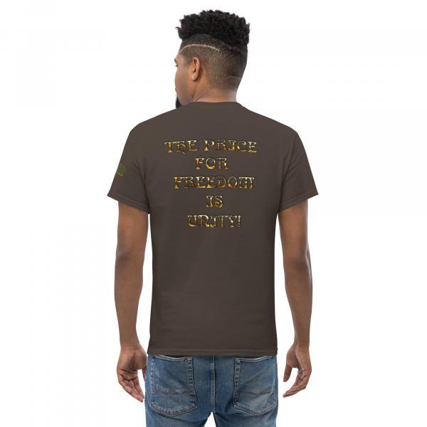 Unisex Refuse the Program "The Price for Freedom is Unity" Slogan Graphic Print Shirt