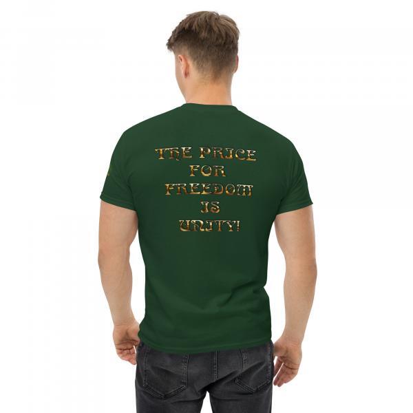 Unisex Refuse the Program "The Price for Freedom is Unity" Slogan Graphic Print Shirt