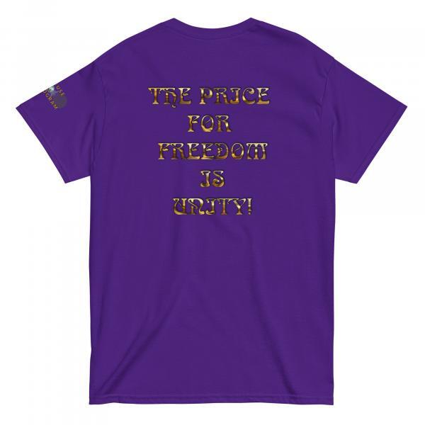 Unisex Refuse the Program "The Price for Freedom is Unity" Slogan Graphic Print Shirt