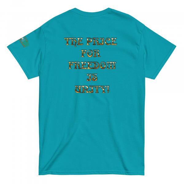 Unisex Refuse the Program "The Price for Freedom is Unity" Slogan Graphic Print Shirt