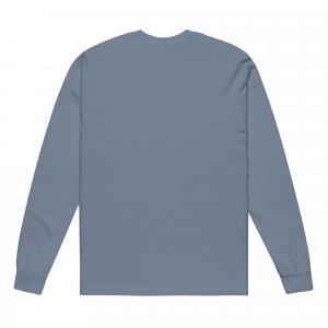 Save the Planet Premium Cotton Heavyweight Unisex Long Sleeve Shirt - Image 14