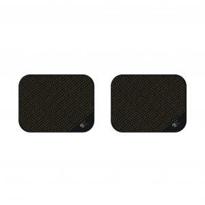 Refuse the Program I Refuse to be Programmed Gold Monogram Rear Car Floor Mats (Pair) - Image 2