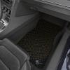 Refuse the Program I Refuse to be Programmed Gold Monogram Car Floor Mats (Set of 4)