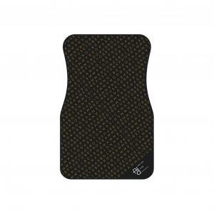 Refuse the Program I Refuse to be Programmed Gold Monogram Car Floor Mats (Set of 4)