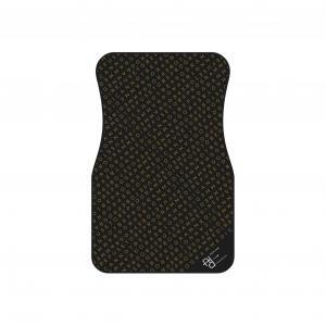 Refuse the Program I Refuse to be Programmed Gold Monogram Car Floor Mats (Set of 4)